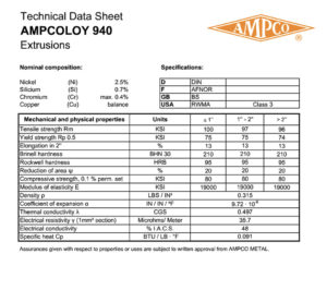 Ampcoloy 940